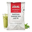 Café Essentials Matcha Green Tea Latte Frappe Mix - No Artificial Colors, Flavors, or Sweeteners - Shelf Stable - 51mg of Caffeine - Great for Hot