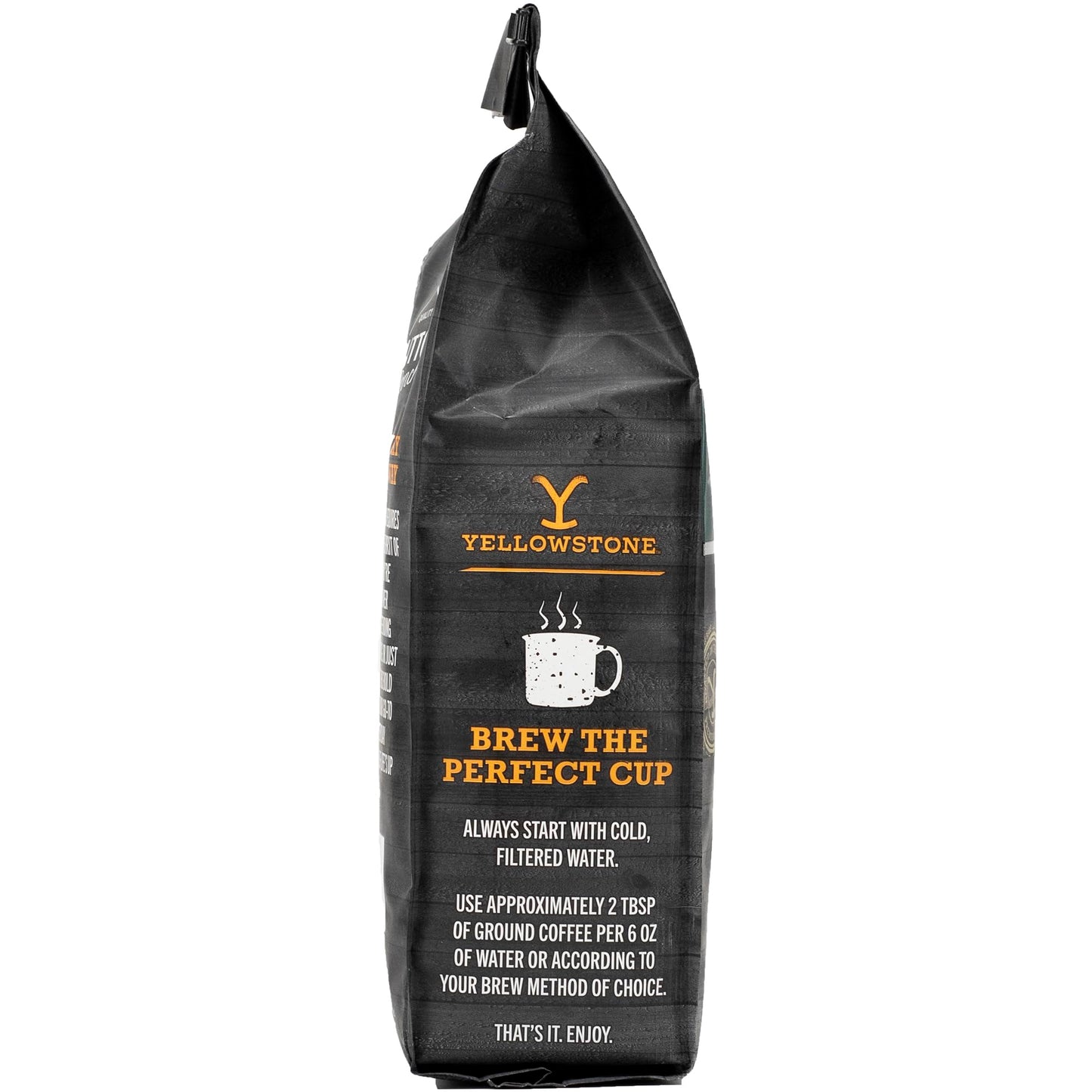 Yellowstone Bunkhouse Medium Roast Coffee,100% Arabica Ground Coffee, 12 oz.