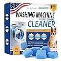 ukiism Washing Machine Cleaner Tablets for Pet Owners, Washer Cleaner for Pet Hair, Dander & Odor, Deep Cleaning Descaler Deodorizer for HE Front Load