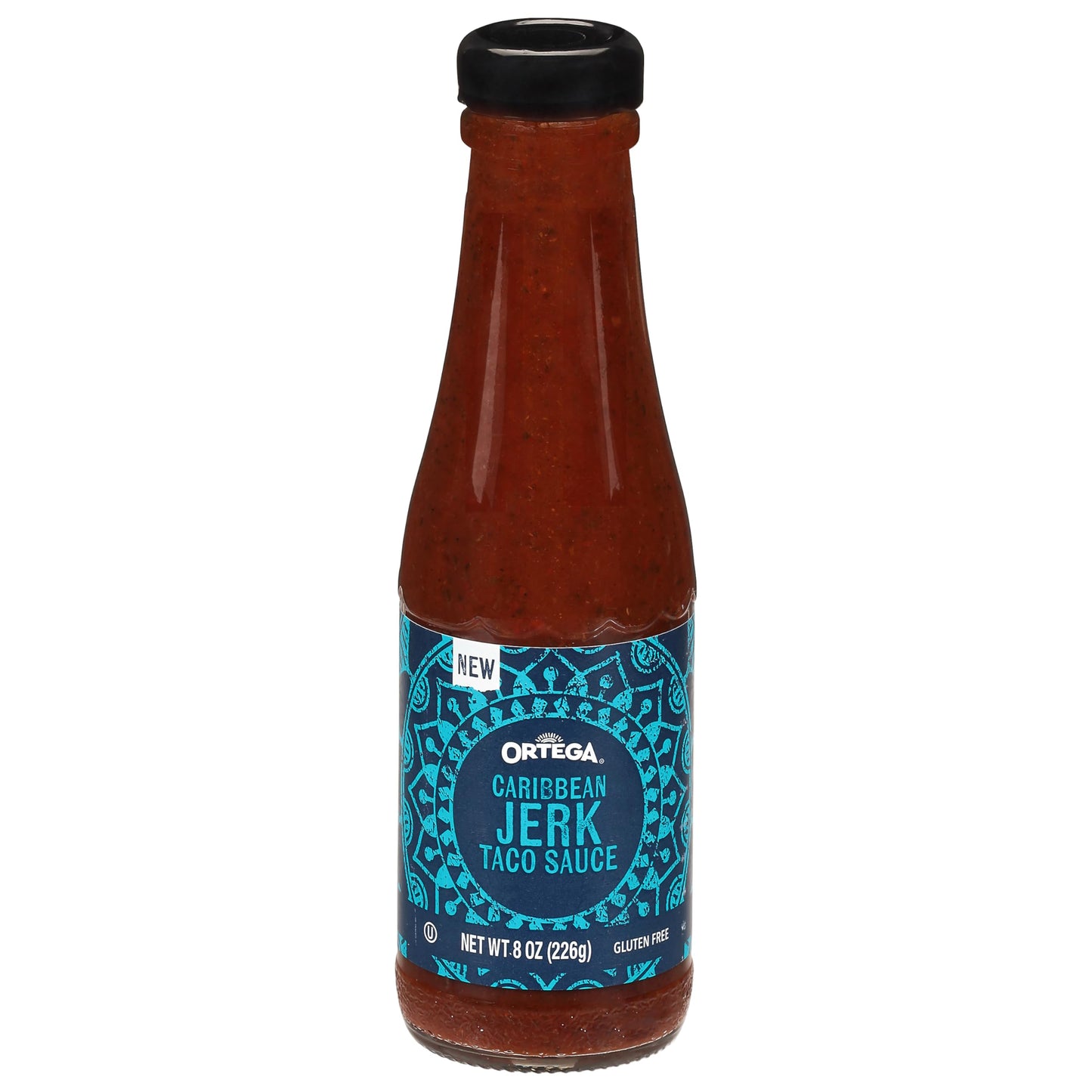 Ortega Caribbean Jerk Taco Sauce, Sweet and Spicy Sauce and Marinade, 8 Ounce