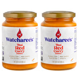Watcharee’s Thai Red Curry Sauce - Authentic Thai Flavor Made from Real Red Curry Paste & Coconut Milk, Crafted with Natural Ingredients