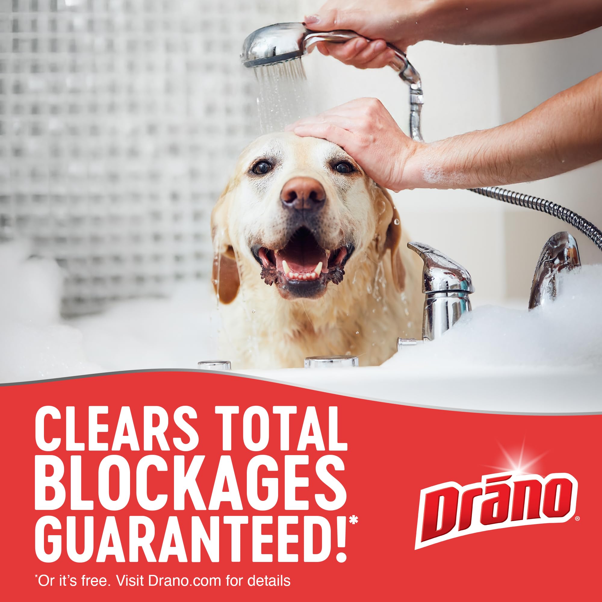 Drano Max Gel Drain Clog Remover & Cleaner, Fast-Acting to Unclog Standing Water & Remove Hair, Grease & Food Blockages, Safe for all Pipes & Septic