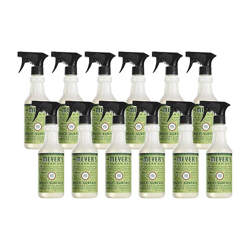 Mrs. MEYER'S Multi Surface Spray Cleaner ? Iowa Pine ? 16 fl oz (Pack of 12)