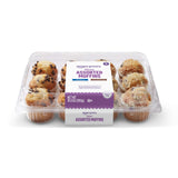 Amazon Grocery, Mini Assorted Blueberry & Chocolate Chip Muffins, 10.3 Oz, 12 Ct, Frozen