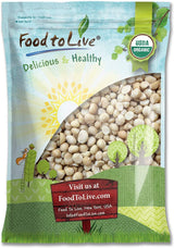 Food to Live Organic Whole Macadamia Nuts, 12 Pounds - Non-GMO, Raw, Shelled, Unsalted, Kosher, Vegan, Bulk. Keto Snack. Buttery Flavor. Good Source
