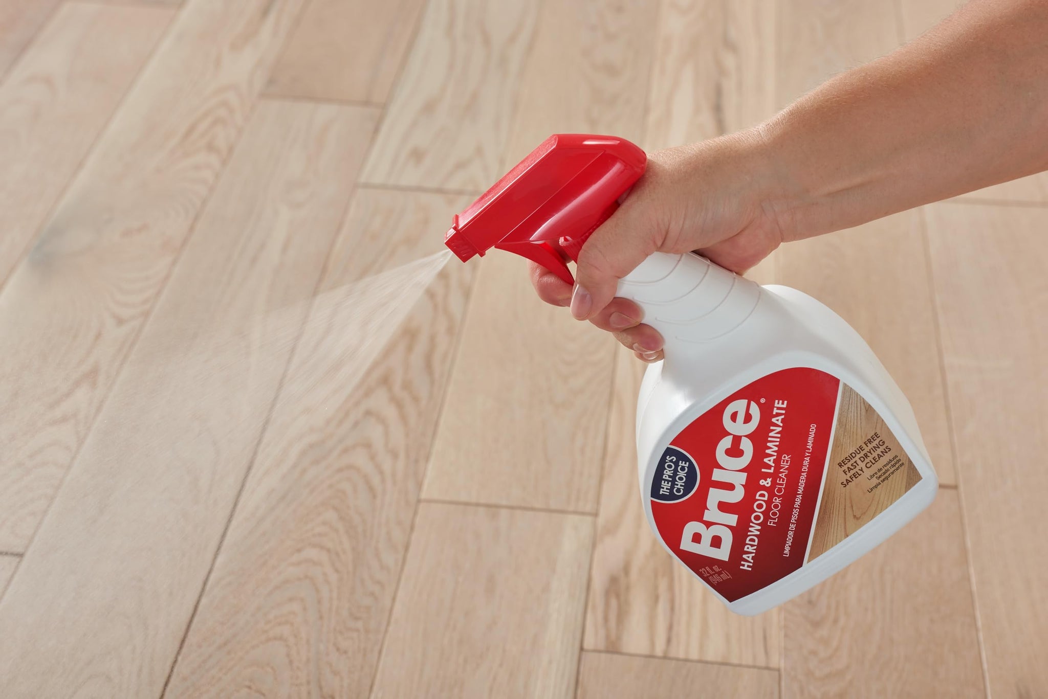 Bruce Hardwood & Laminate Floor Cleaner 32 oz Fast Drying and Residue Free