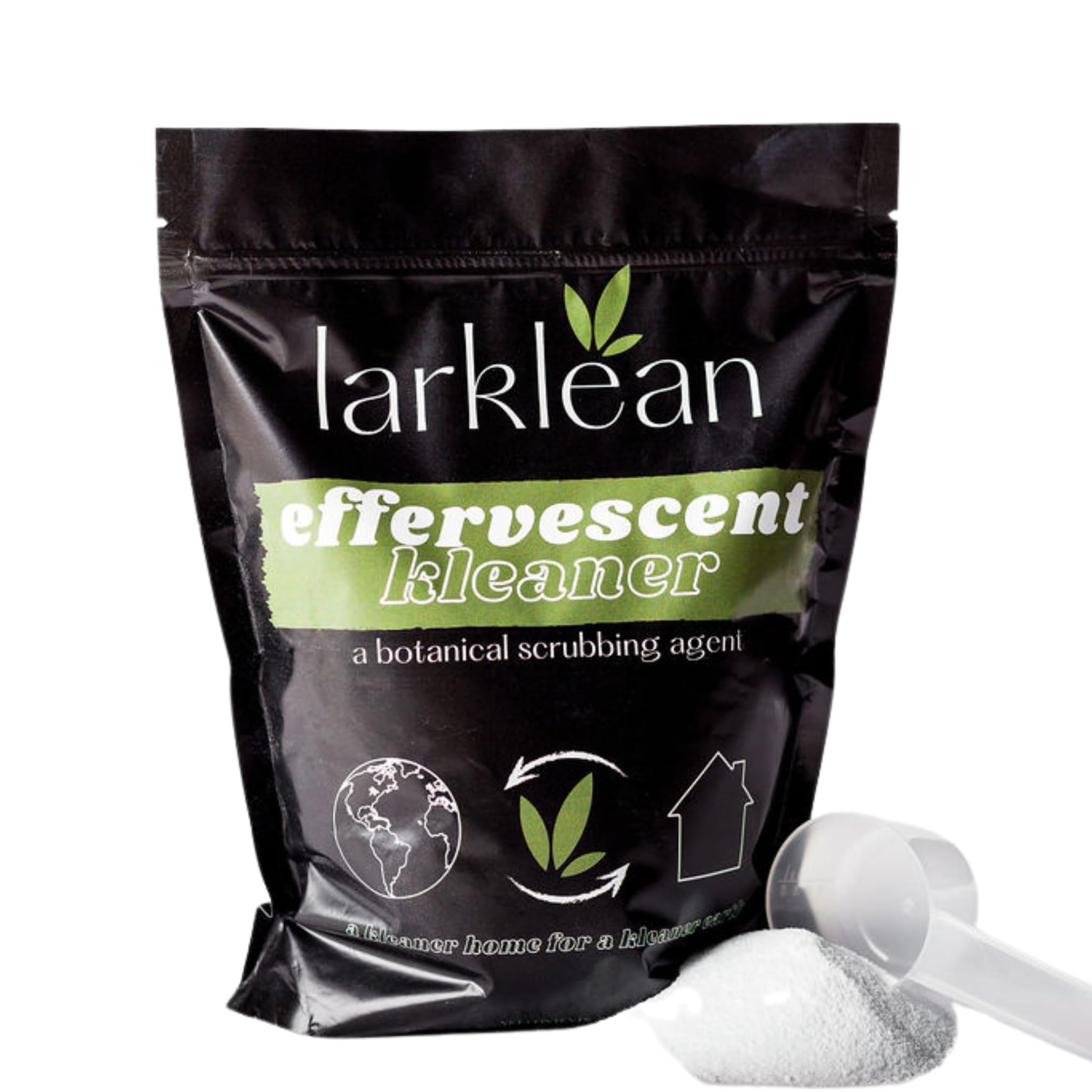 Larklean Effervescent Kleaner - All Purpose Cleaner for Kitchen & Bathroom | Non-Toxic cleaner for Clean Home | Light Botanical Scent
