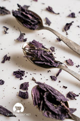 Purple Basil (Ocimum basilicum) 1 OZ (30g), Aromatic Italian, Armenian, Greek Heritage Variety - Naturally Caffeine-Free - Grown in Armenia - Ideal