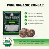 52USA Organic Konjac Angel Hair Noodle, 6-Pack (52.8 oz Total) - Low Carb, USDA Organic, Keto Friendly, Vegan, Sugar-Free, Gluten-Free, Ready to Eat