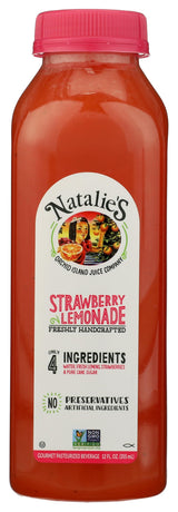 Natalies Orchid Island Juice Strawberry Lemonade, 12 FZ