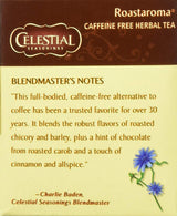 Celestial Seasonings Herbal Tea, Roastaroma, 20 Count Box