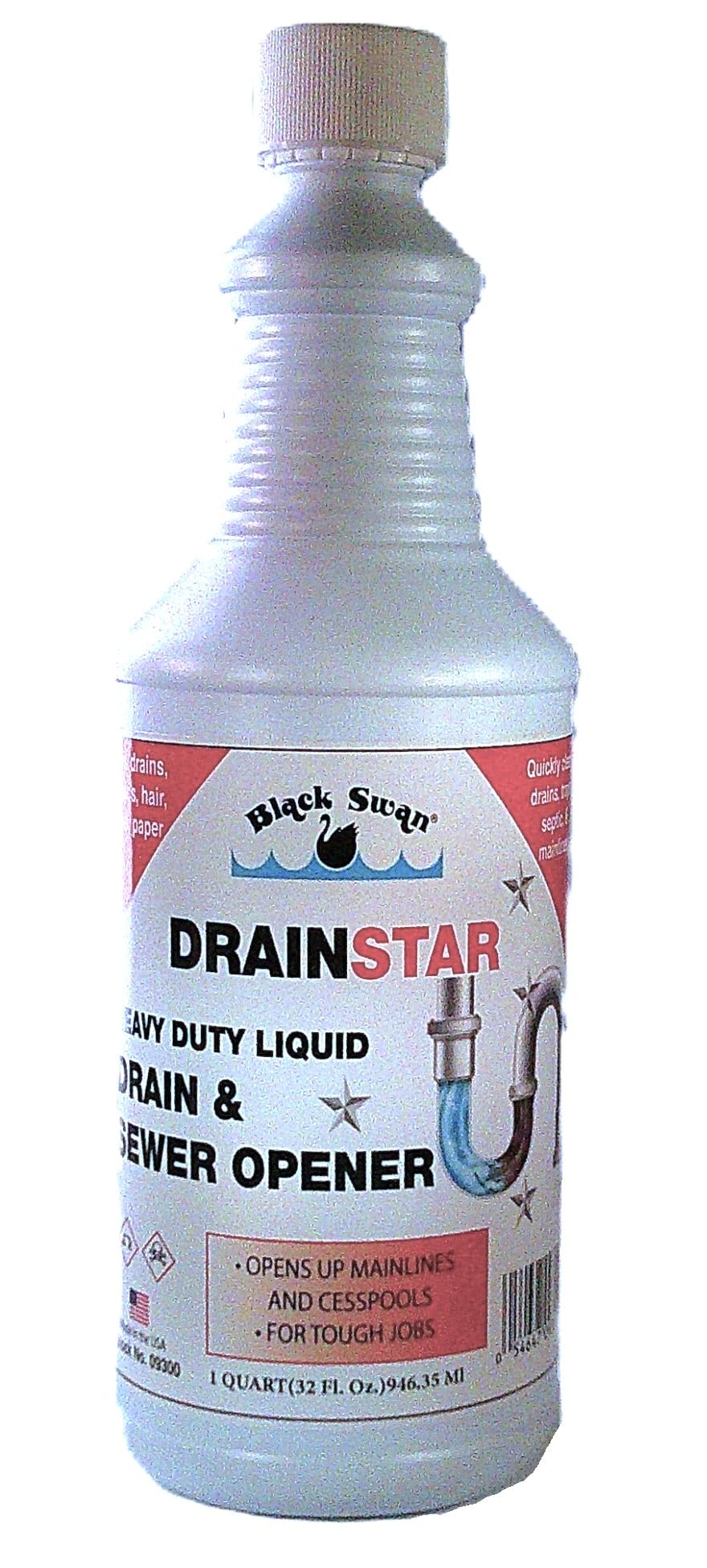 Drainstar Heavy Duty Liquid Drain Pipe Opener (Quart)