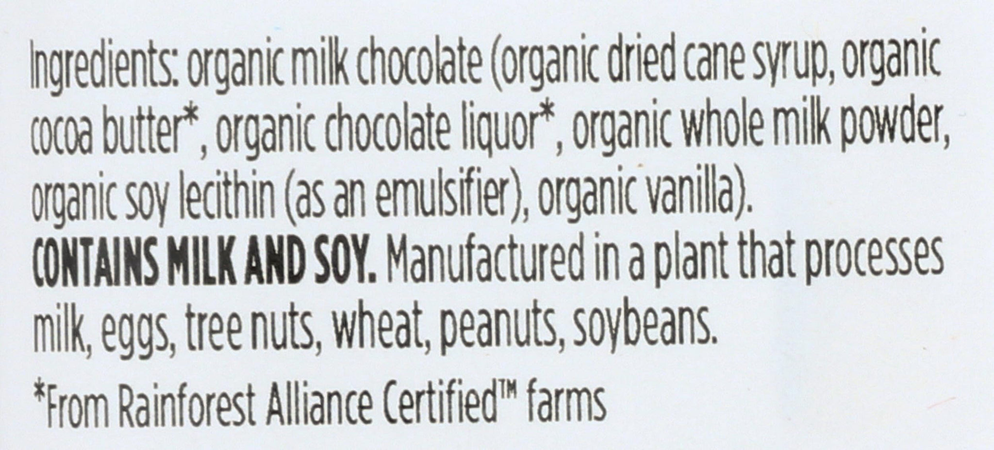 Moo Chocolate Organic Mini Milk Chocolate Bar, 0.7 OZ