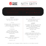 Nitty Gritty Creamed Rice Cereal by Feast Mode Flavors | Thicc Style | 3 Pound Bag | 30 servings count | Unflavored granulated white rice | Clean