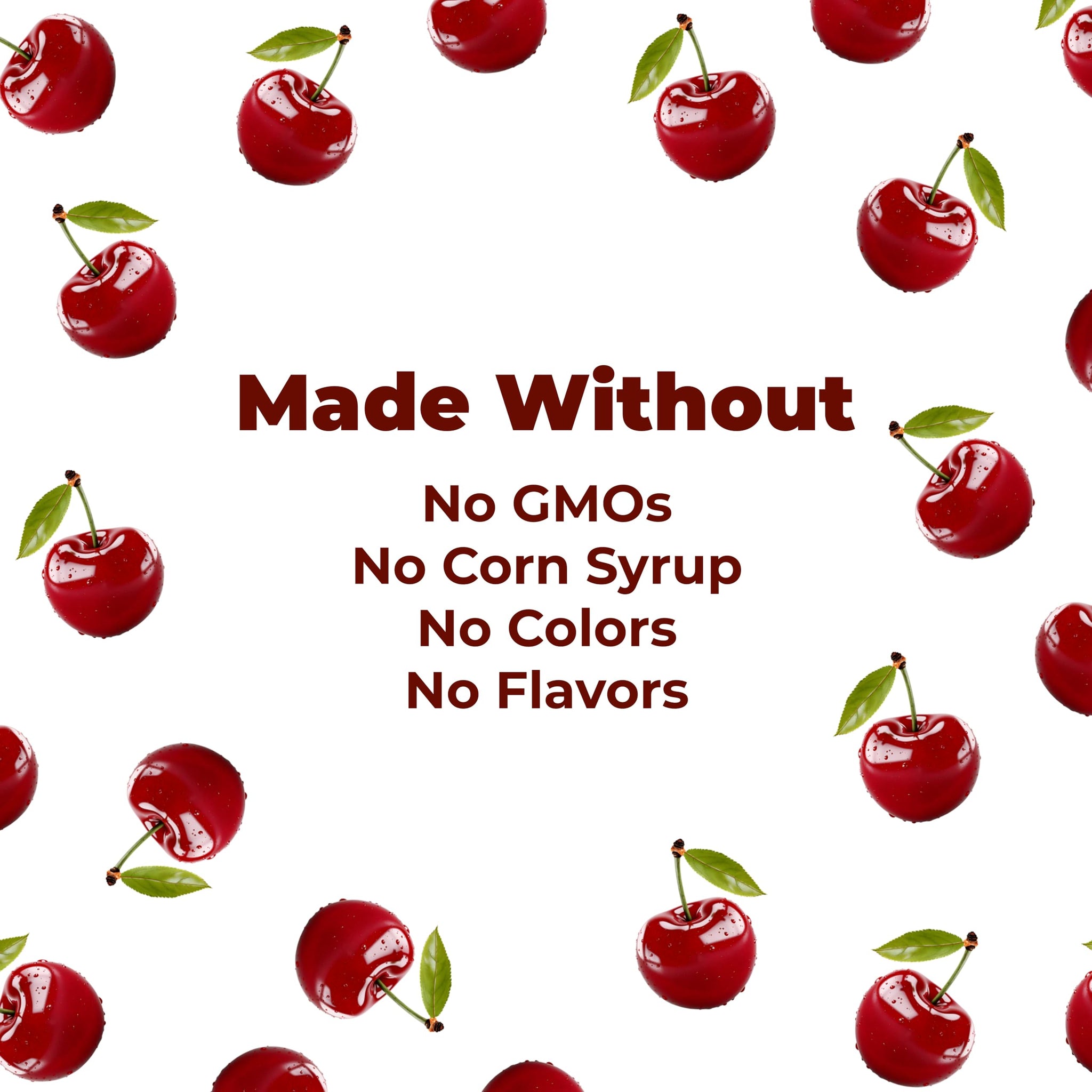 Just Spread 100% Fruit Preserve | Made with Real Fruit Pieces & Only 4 Ingredients | Gluten Free, Vegan, Non GMO, No Added Sugar | 10oz Jar (Cherry)