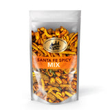 Santa Fe Trail Mix - Spicy Mix - hot spicy peanuts, hot Cajun corn sticks, sesame sticks, chili crescents, toasted corn, and pumpkin kernels (1.5