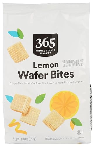 365 By Whole Foods Market Lemon Wafer Bites, 8.8 Oz