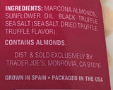 Trader Joes Nuts Roasted & Salted Truffle Marcona Almonds - Pack of 3 Bags - 6 oz per Bag