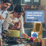 Dependable Foods Ground Ginger Spice - 5 Lb. Bulk Jar - Non-GMO, Kosher, Salt-Free, Allergen-Free| Zesty Spice Delight