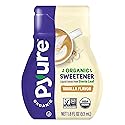 Pyure Organic Vanilla Stevia Liquid Sweetener | Sugar-Free Stevia Drops | Keto Sugar Substitute | Zero Calorie, Zero Carb, Zero Sugar | Liquid Sweetener for Coffee, Tea, Baking | 1.8 fl oz Bottle