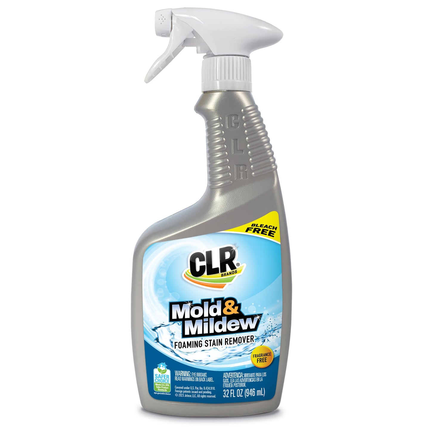 CLR Mold & Mildew Bleach-Free Stain Remover Spray | Works on Fabric, Wood, Fiberglass, Concrete, Brick, Painted Walls, Glass and More | EPA Safer