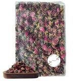 OneDove Dried Rose Petals and Rose Buds -1 Pound Food grade - Use in Tea, Baking, Making Water, essential oil, Wedding Confetti