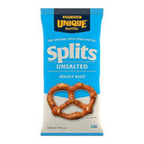 Unique Snacks Unsalted Splits, Delicious, Vegan, Homestyle Baked, Certified OU Kosher and Non-GMO, 11 Ounce Bag (Pack of 3)