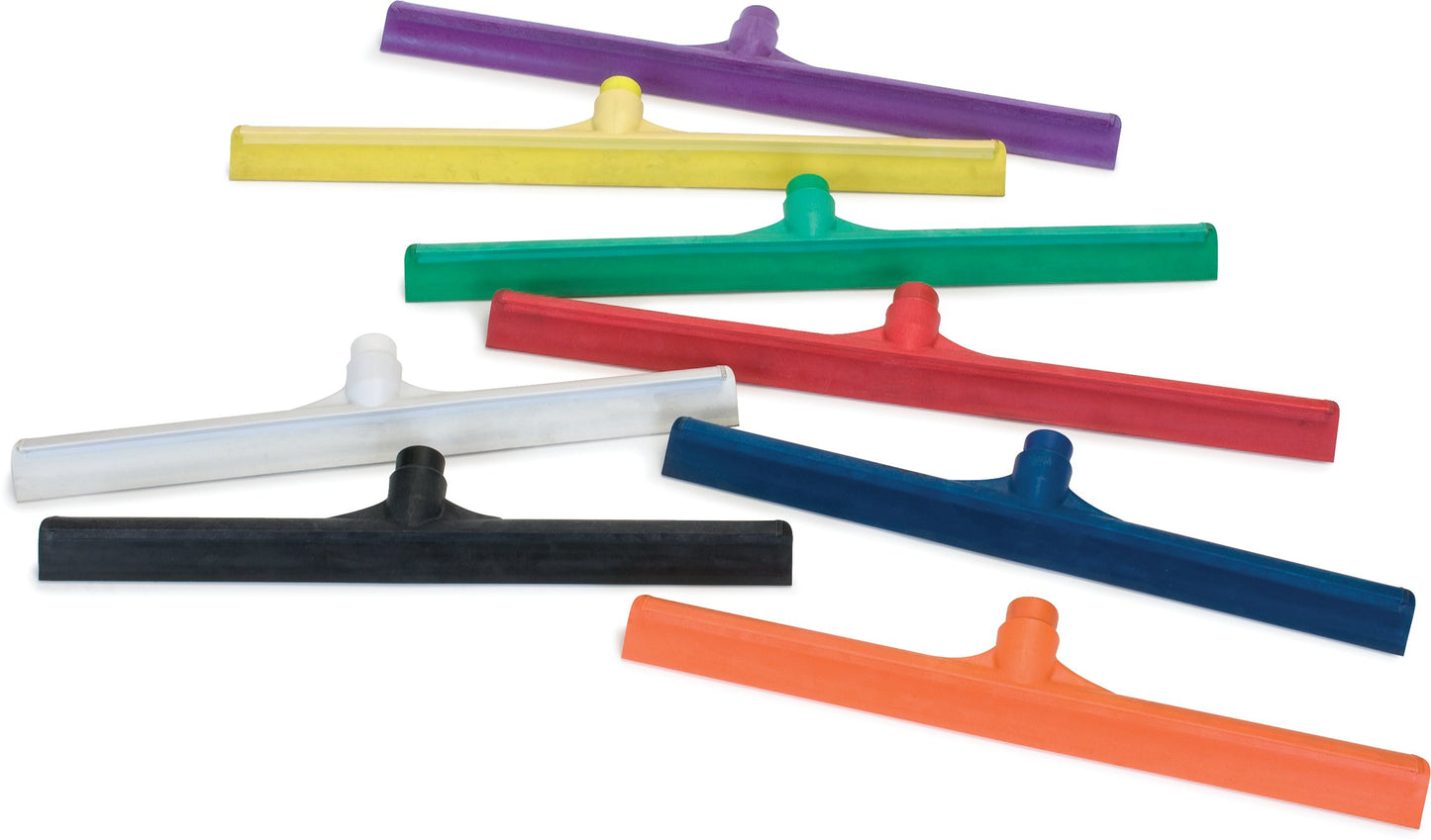 SPARTA 3656801 Plastic Floor Squeegee, Shower Squeegee, Heavy Duty Squeegee With Rubber Blade For Windows, Glass, Shower Doors, Floors, Windshields