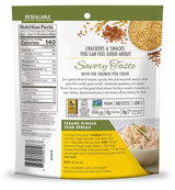 Crunchmaster Multi-Seed Crackers, Rosemary & Olive Oil, 4 Ounce (Pack 2)