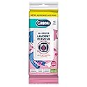 Carbona Laundry Refresh Dryer Sheets 15ct | Odor Eliminator, Wrinkle Releaser, Fabric Softener | Heat-Activated, Static Reducer, Prevents Shrinking