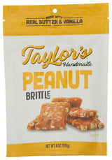 Peanut Brittle - Handmade Gourmet, 4 bags per case by Taylors