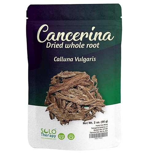Cancerina Herb 2 oz - 100% Natural, Calluna Vulgaris, Cancerina Tea, Cancerina Hierva Mexicana, Resealable Bag, Product From Mexico, Packaged in the