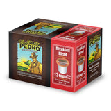 Cafe Don Pedro Variety Pack Arabica Low Acid Coffee Pods - Compatible with Keurig K-cup Coffee Maker, 6 different flavors, 100% Arabica, Battles