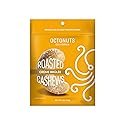 Octonuts Creme Brulee Cashews - Roasted in Almond Oil (5oz) Sweet & Crunchy Plant Based Protein - Healthy Snack for Adults & Kids - Vegan, Non-GMO