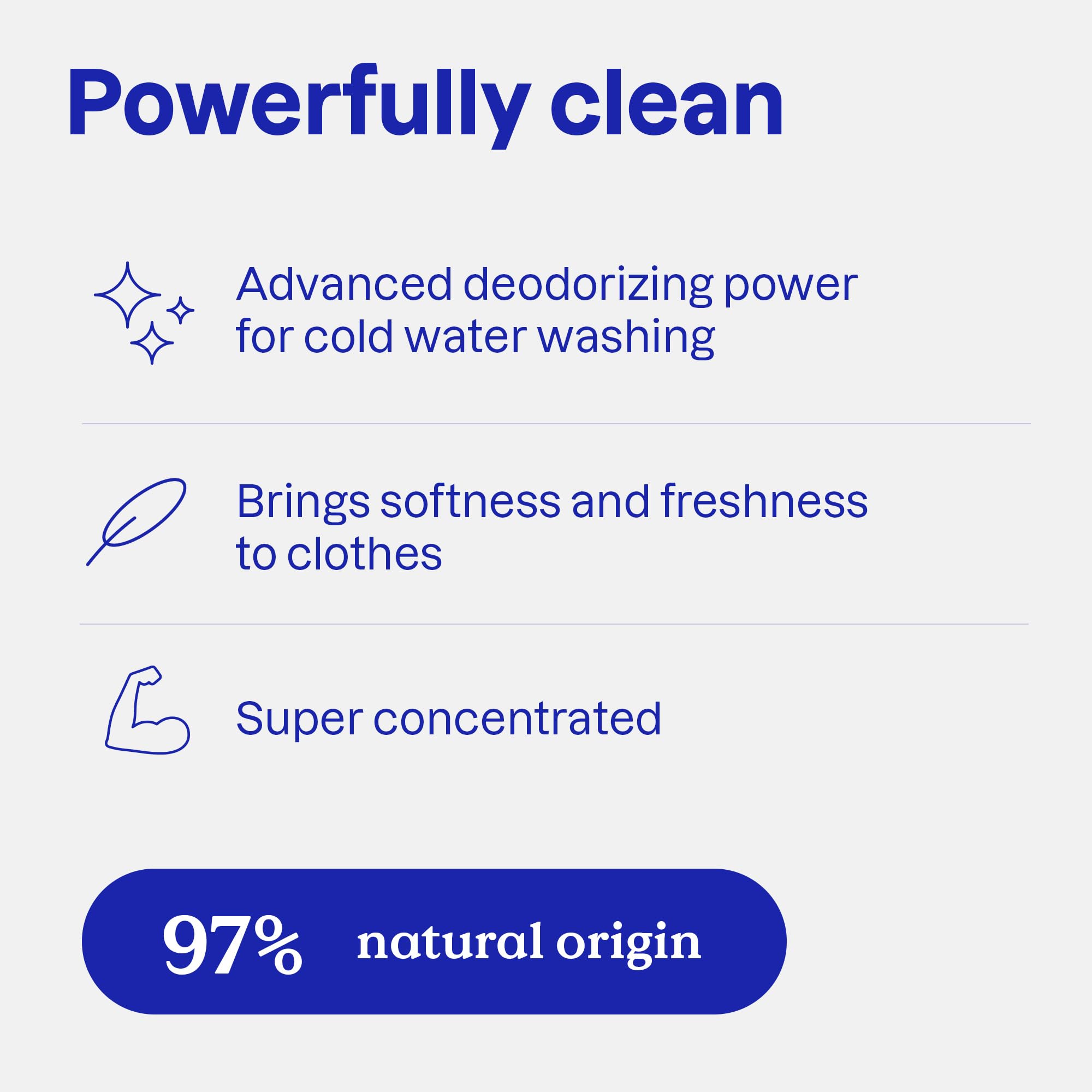 ATTITUDE 2-in-1 Laundry Detergent & Fabric Softener, Plant- & Mineral-Based, HE Compatible, Vegan, Mountain Essentials, 35 Loads, 35.5 Fl Oz