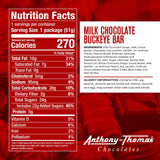 Anthony-Thomas, Buckeye Bars, Peanut Butter & Milk Chocolate Buckeyes in Ohio State Buckeyes Box, 72 Deliciously Delightful Snacks (24 Count, 3 Packs)
