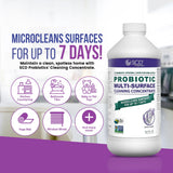 SCD Probiotics Probiotic Multi-Surface Cleaning Concentrate w/Lavender Essential Oil, Microcleans Surfaces for Up to 7 Days, Plant-Based