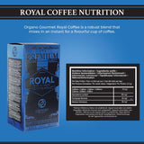 2 Boxes ORGANO Royal Black Medium Dark Roast Instant coffee. Infused with Triple Mushroom Blend, Ganoderma, Cordyceps and Lion's Mane. Aromatic
