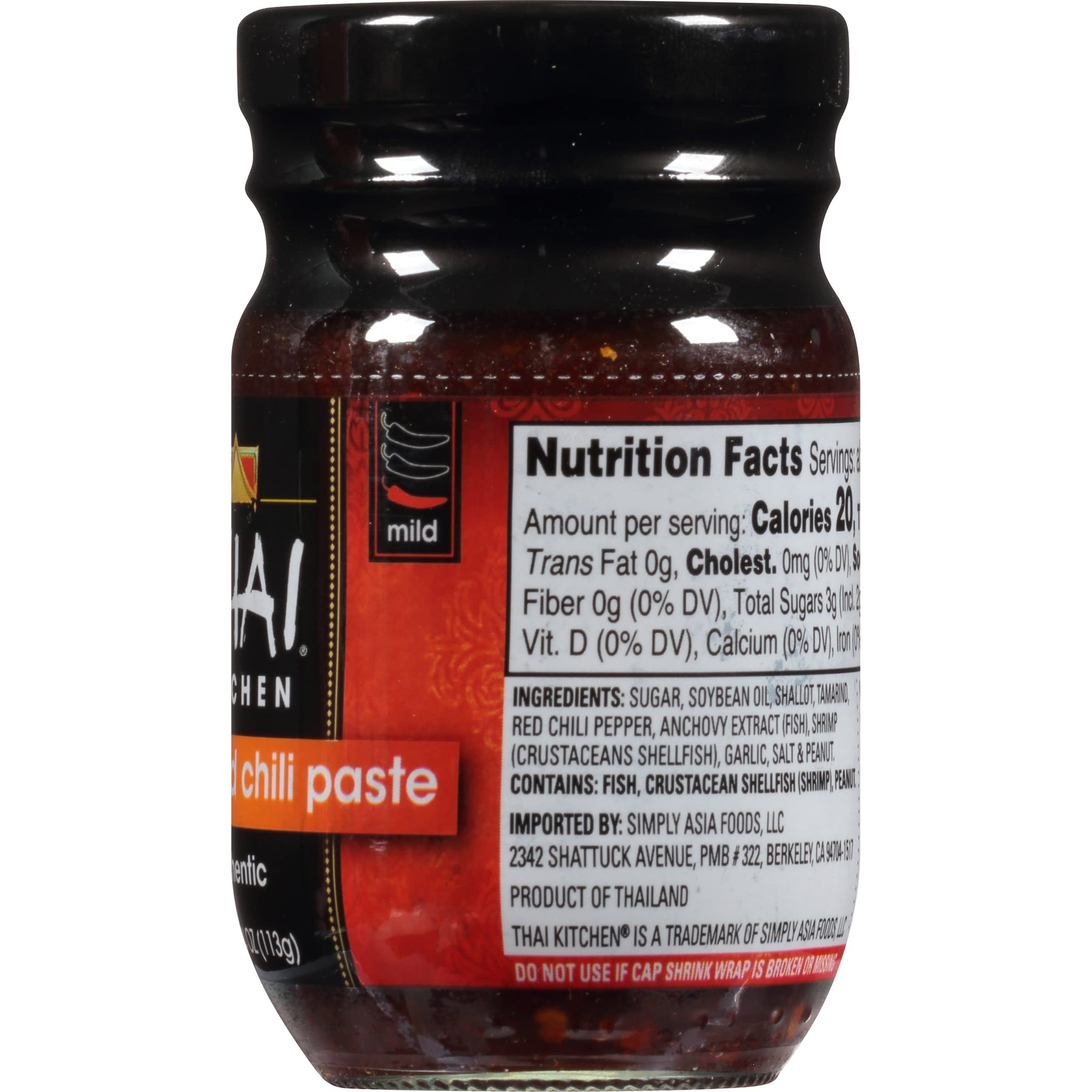 Thai Kitchen Roasted Red Chili Paste, 4 Oz (Pack of 6)6
