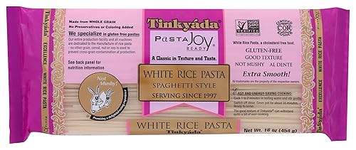 Tinkyada Pasta Joy Ready, Spaghetti, White Rice, 16 oz