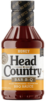 Head Country Honey BBQ Sauce | 20 oz | Sweet & Savory Barbecue Sauce