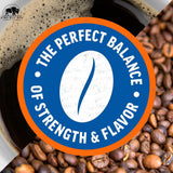 KING BUY BOX Cup 1 PCS Bundle with Original Roast Ground Coffee (43.1 oz, 3 Pack)