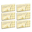 Schogetten German White Chocolate Bars, 100g/3.5oz (Pack of 6)