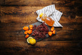 Glenwood Premium Beef Jerky Handcrafted Jerky, Honey Habanero 10 Ounce Bulk Jerky, Naturally Wood Smoked Jerky, Made in the USA, No MSG, Gluten-Free