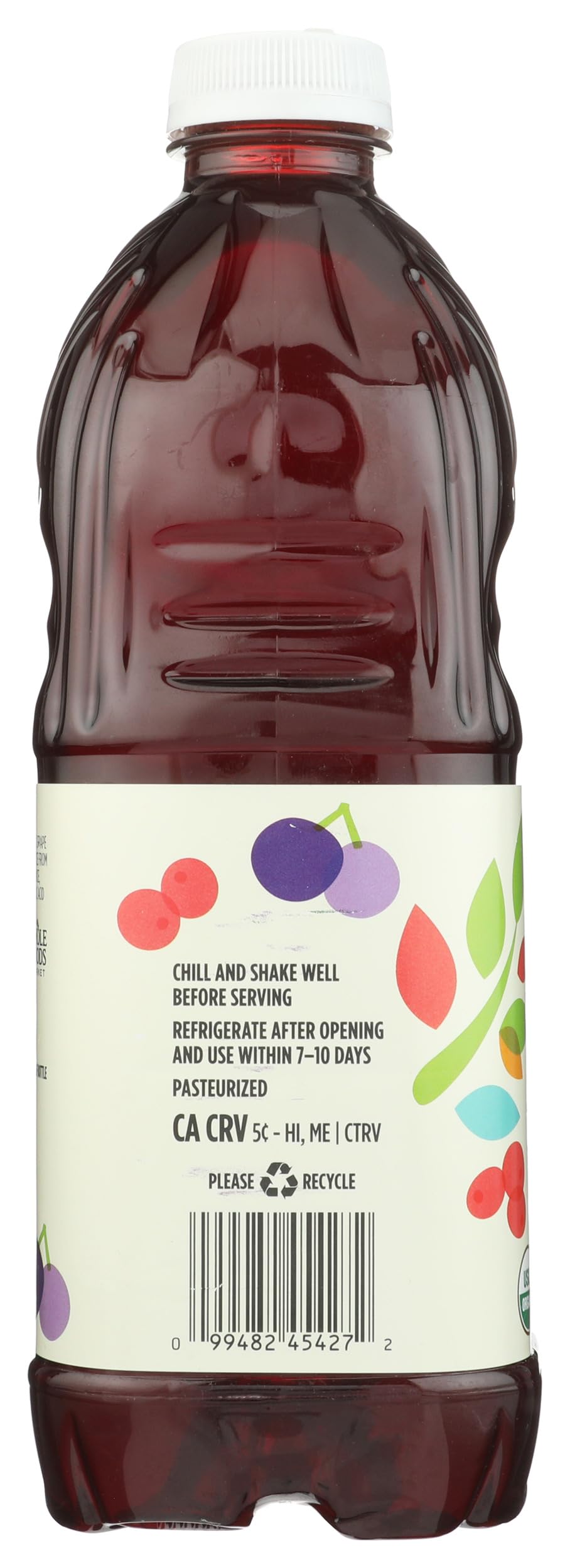 365 by Whole Foods Market, Organic 100% Juice Flavored Juice Blend from Concentrate, Grape Cranberry, 64 fl oz
