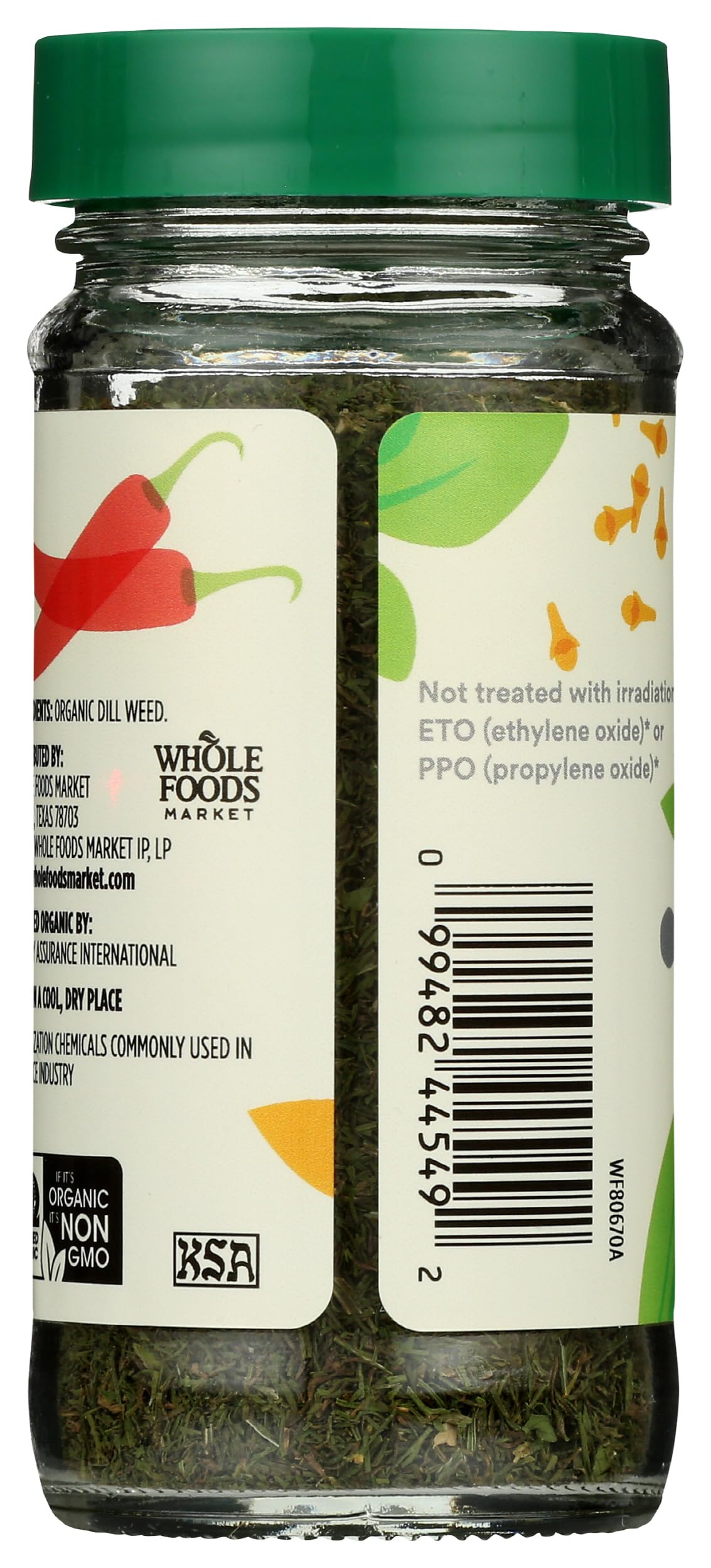 365 by Whole Foods Market, Organic Dill Weed, 0.46 oz