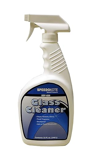 Speedokote Glass Cleaner Professional Strength with Anti-Static, 32 oz. Spray, SDP-820