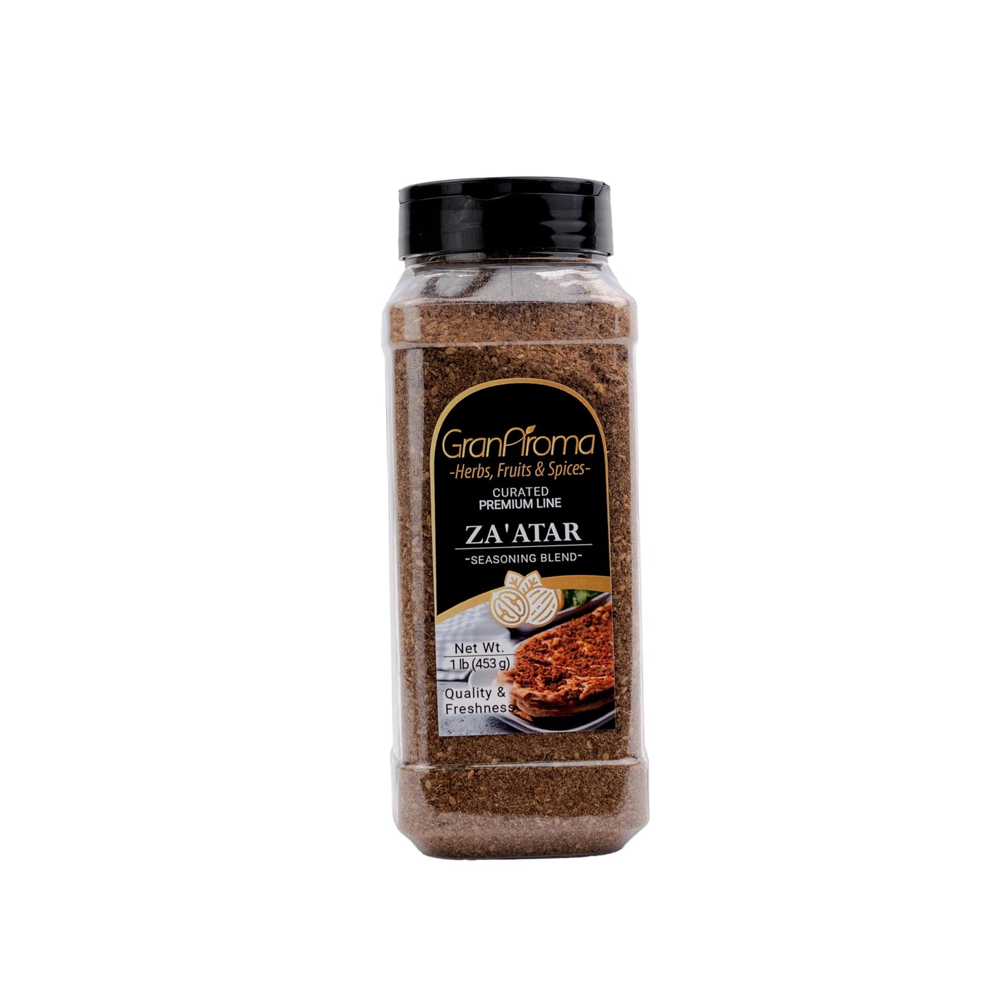 GranAroma Za'atar Seasoning, Middle Eastern Cuisine, Flavorful Spice Blend (1 Pound)