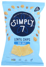 Simply 7 Chip Lentil, Sea Salt, 4 Ounce
