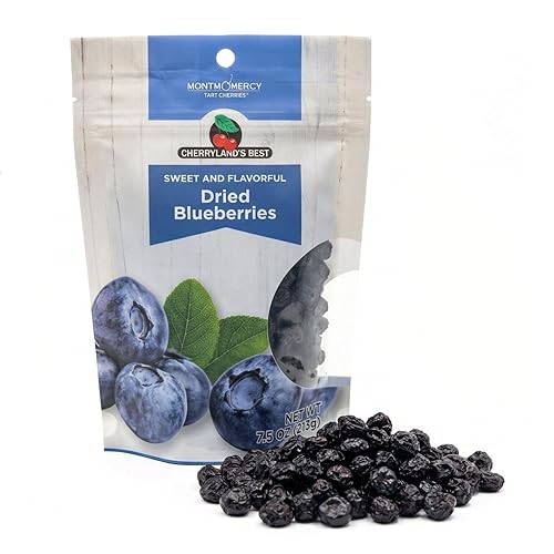Cherryland's Best Dried Blueberries, 7.5 oz resealable bag